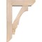 Ekena Millwork Balboa Slat Smooth Bracket w/ Offset Brace, Douglas Fir, 5 1/2"W x 18"D x 26"H BKT0604X18X26BOA06SDF - alternate 4